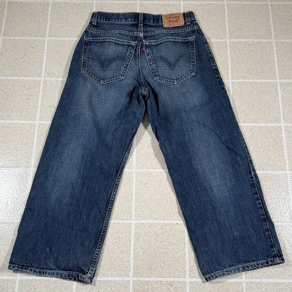 Vtg Y2K Levis 569 Men 28x26 Loose Straight Leg Workwear Baggy Wide Leg Skate